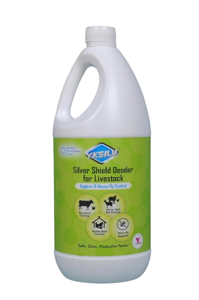YKSILV Housefly Control Liquid 1L Fly Repellent Spray for Poultry Farm
